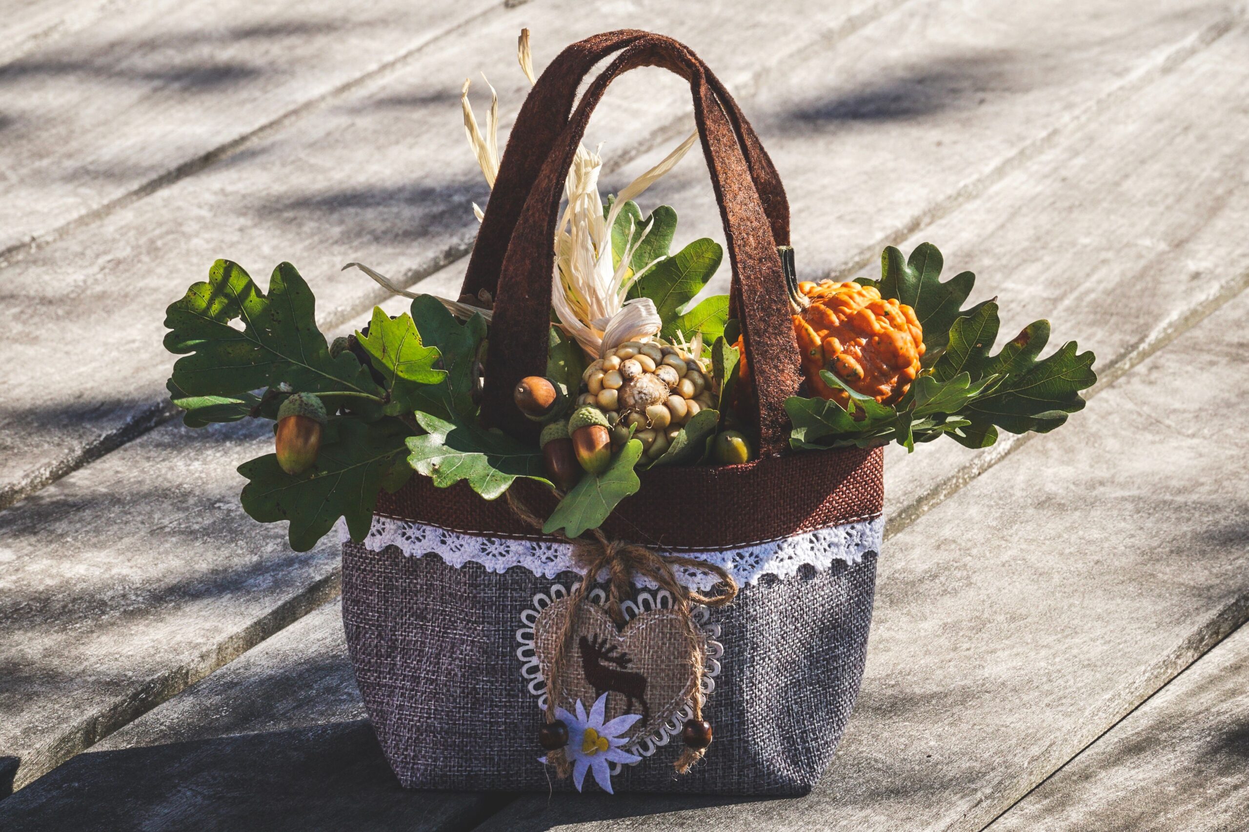 Fall Found Foliage Arrangement